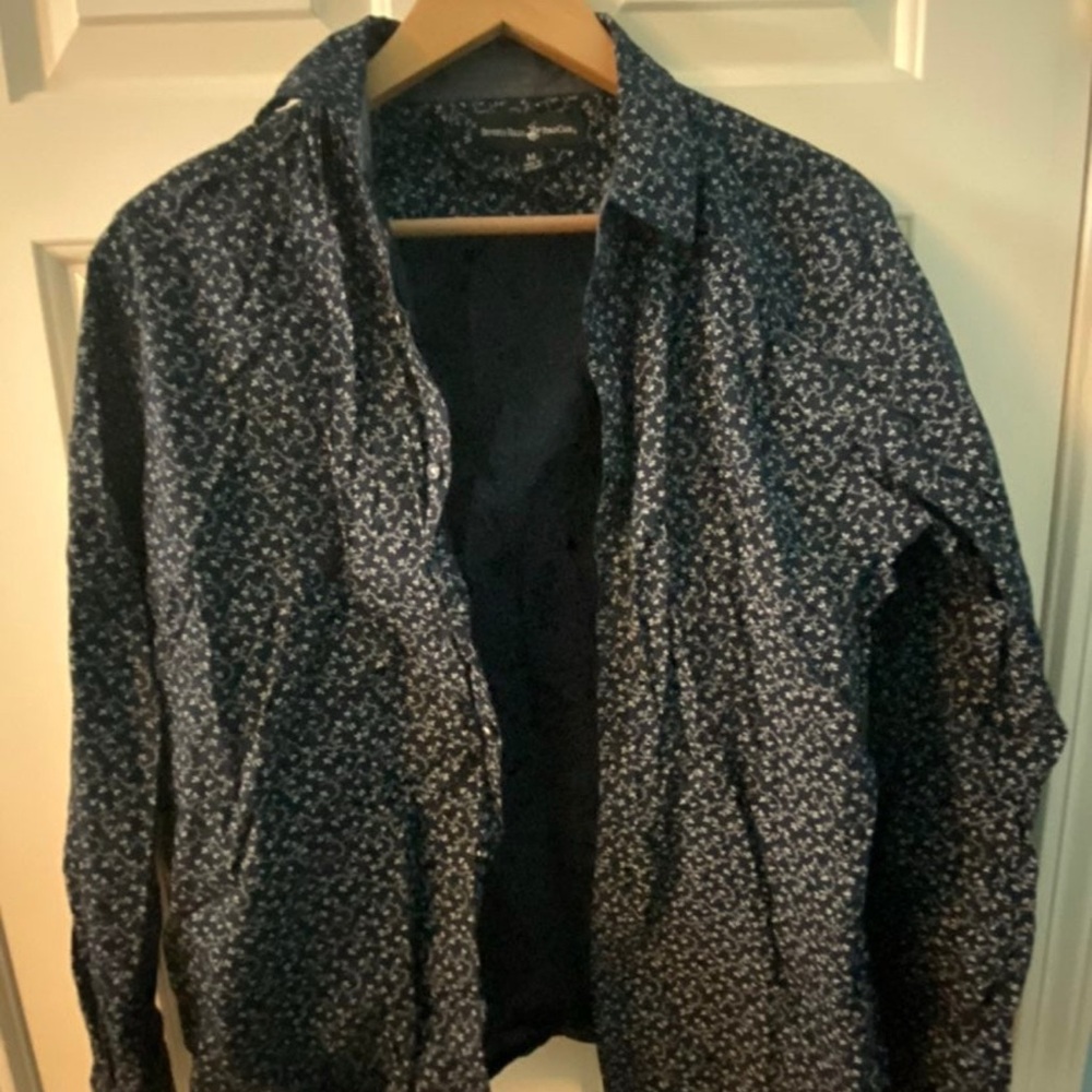 Beverly Hills Polo Club Navy Floral Jacket